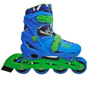 PATTINI IN-LINE EASY ROLLER 39/42 REGOLABILI AZZURRO