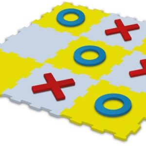 TRIS componibile (9 mattonelle) con gioco TRIS