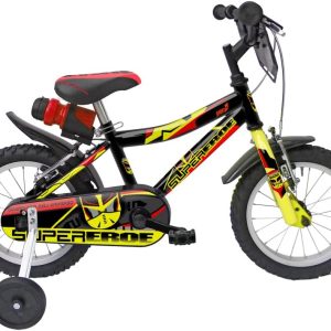 CICLO 14 BIMBO"HERO"      nero - giallo