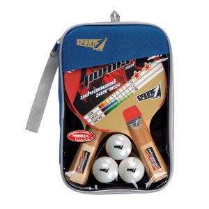 SET PING PONG POWER 2 racchette + 3 palle in astuccio