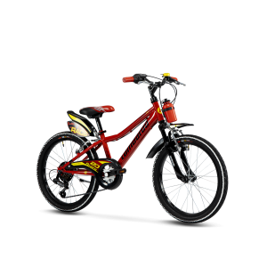 CICLO 20 MTB U"RACE"6V         nero - giallo