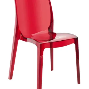 Sedia FEMME FATALE PC Rosso Rubino S6317TRRR