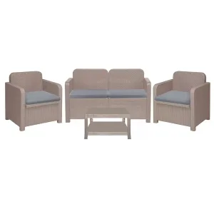 Set RATTAN GARDA 2Pol+1 Div2Posti+1Tav+cusc Juta S7706J