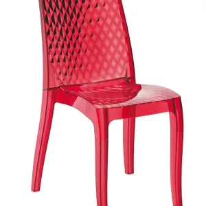 Sedia HYPNOTIC PC Rosso Rubino S6319TRRR