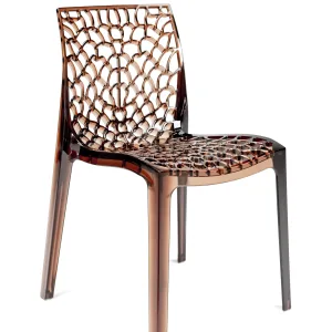 Sedia GRUVYER PC Marrone S6316TRMA