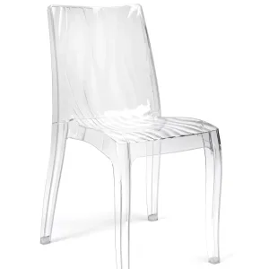 Sedia DUNE PC Trasparente S6327TR