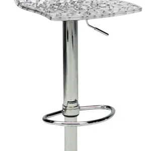 Sgab. SPIDER a GAS PC Trasparente S2800TR