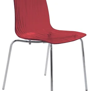 Sedia CALIMA PC Rossa Rubino S3342TRRR