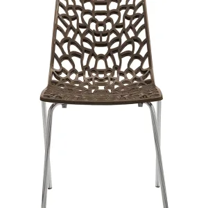 Sedia GROOVE Highmopp Moka S3344MK