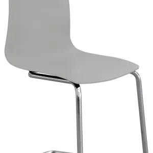 Sedia CANDY gamba a C PP Higmopp Grigio Perla S3361GP