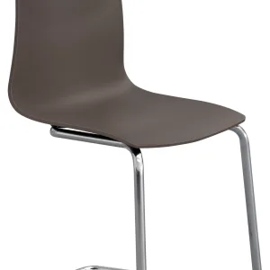 Sedia CANDY gamba a C PP Higmopp Moka S3361MK