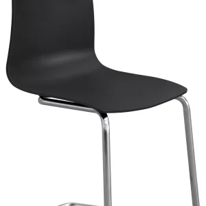 Sedia CANDY gamba a C PP Higmopp Nera S3361N