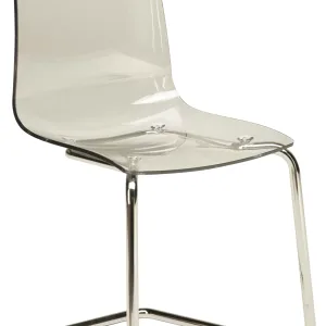 Sedia LOLLIPOP gamba a C PC Trasparente S3363TR