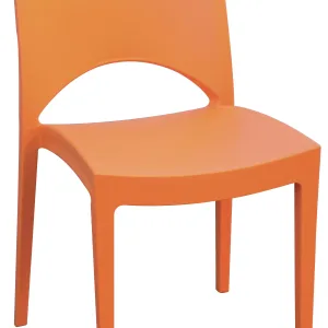 Sedia PARIS PP Arancio S6314A