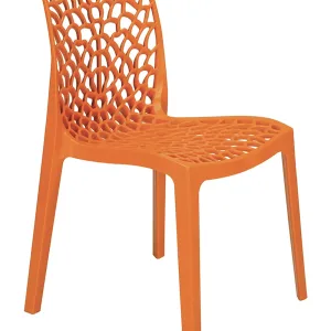 Sedia GRUVYER PP Arancio S6316A