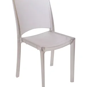 Sedia LITTLE ROCK PC Trasparente S6325TR