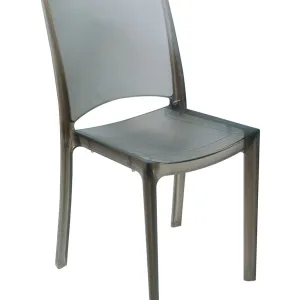 Sedia LITTLE ROCK PC Fumè S6325TRY