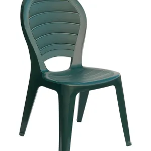 Sedia PALOMA impilabile Verde S6312V